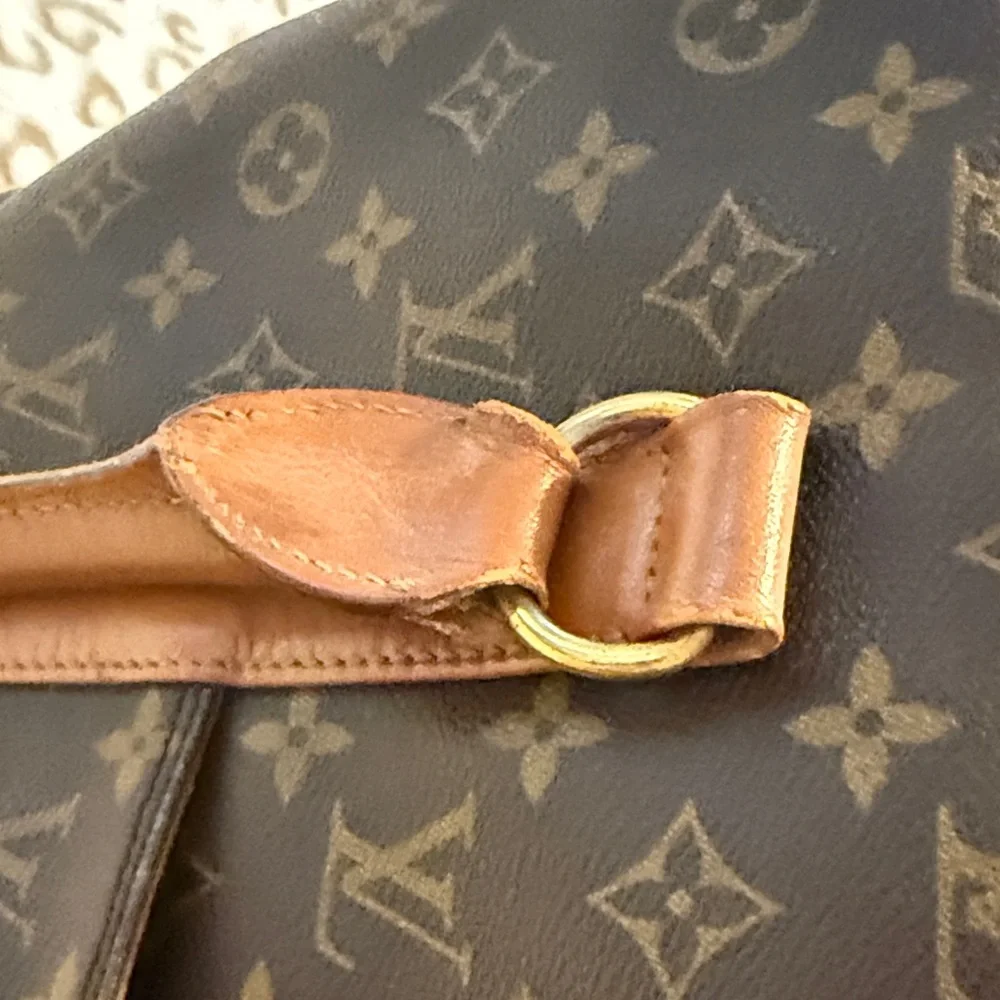 Elegant Brown Monogram Briefcase - Picture 8 of 8